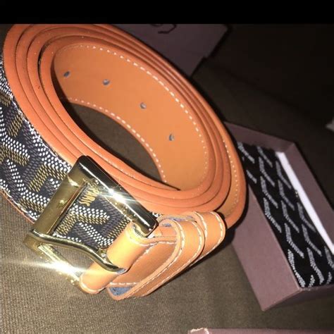 goyard belt retail prices